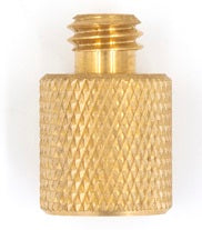 Small Thread Adapter - 1/4"-20 female to 3/8"-16 male