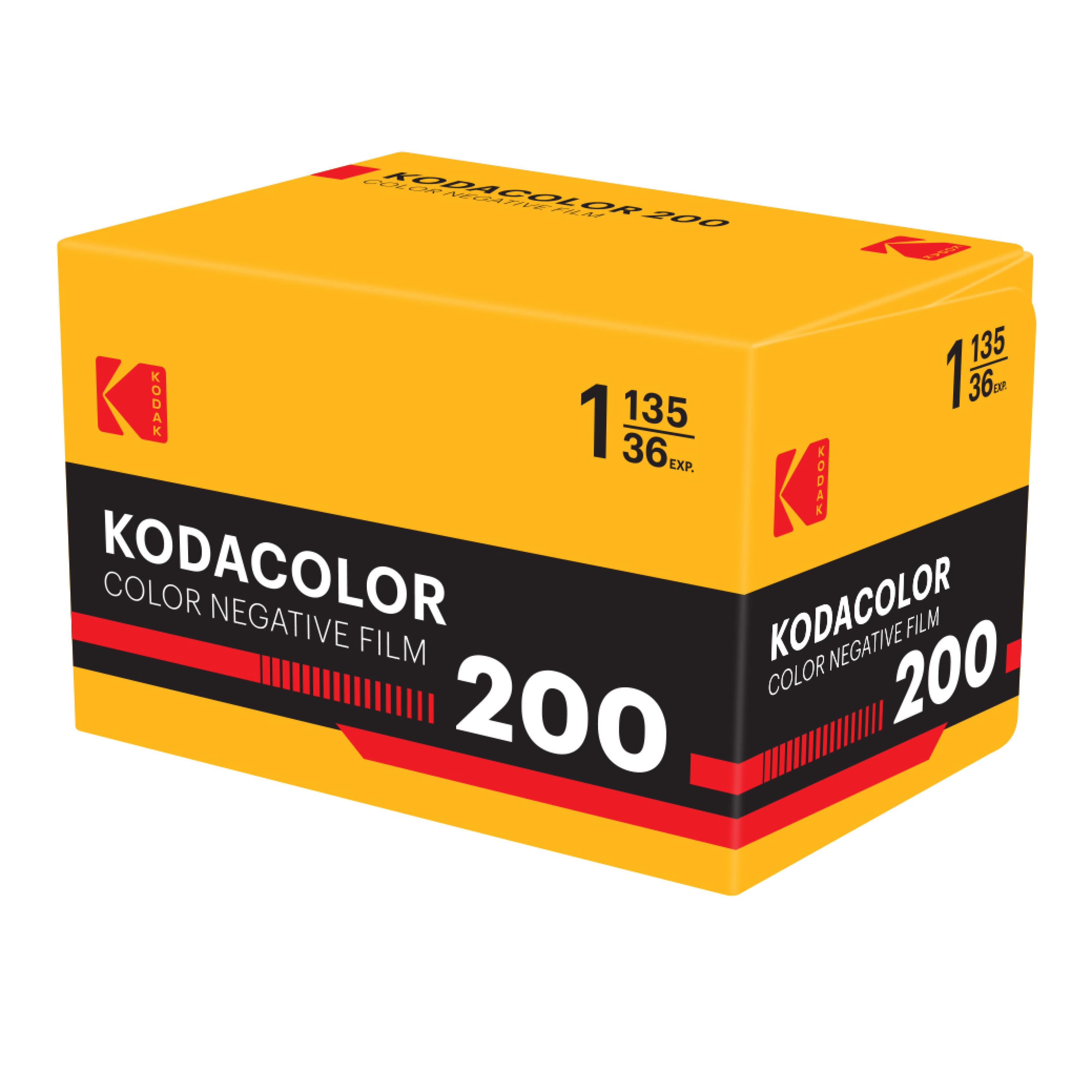 Kodak Kodacolor 200 Color Negative Film (35mm Roll Film, 36 Exposures)