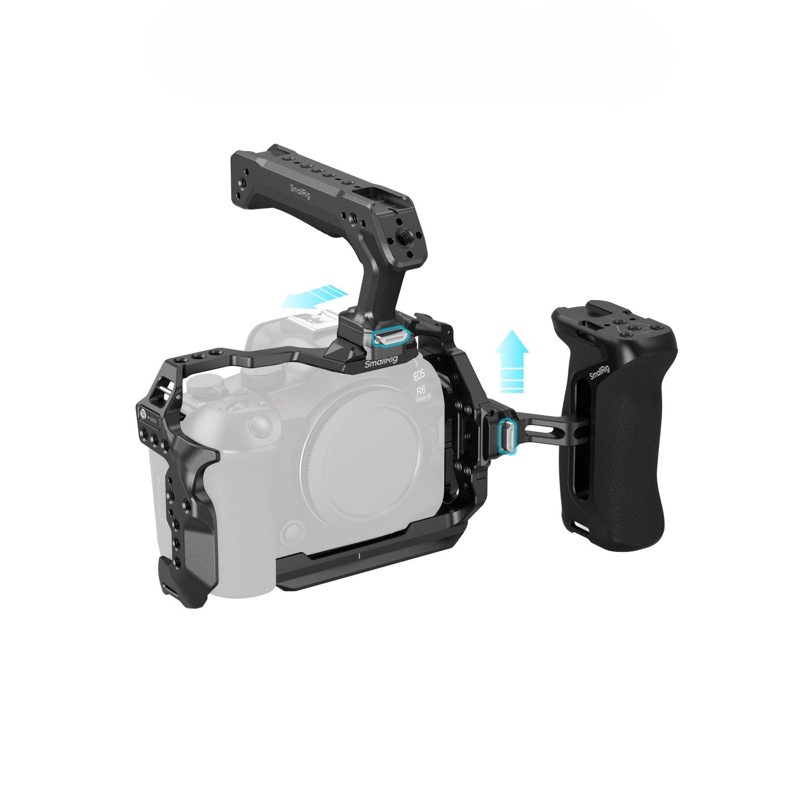 SmallRig Extension Cage Kit for Canon EOS R6 Mark III/R6 II (Black Mamba)