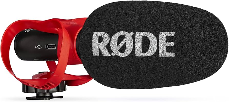 RODE VideoMic GO II-H Ultracompact Analog/USB Camera-Mount Shotgun Microphone