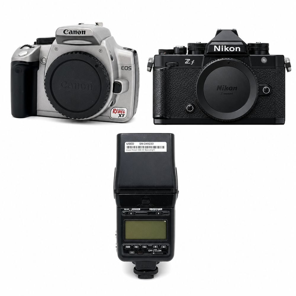 Used Digital Cameras category collage