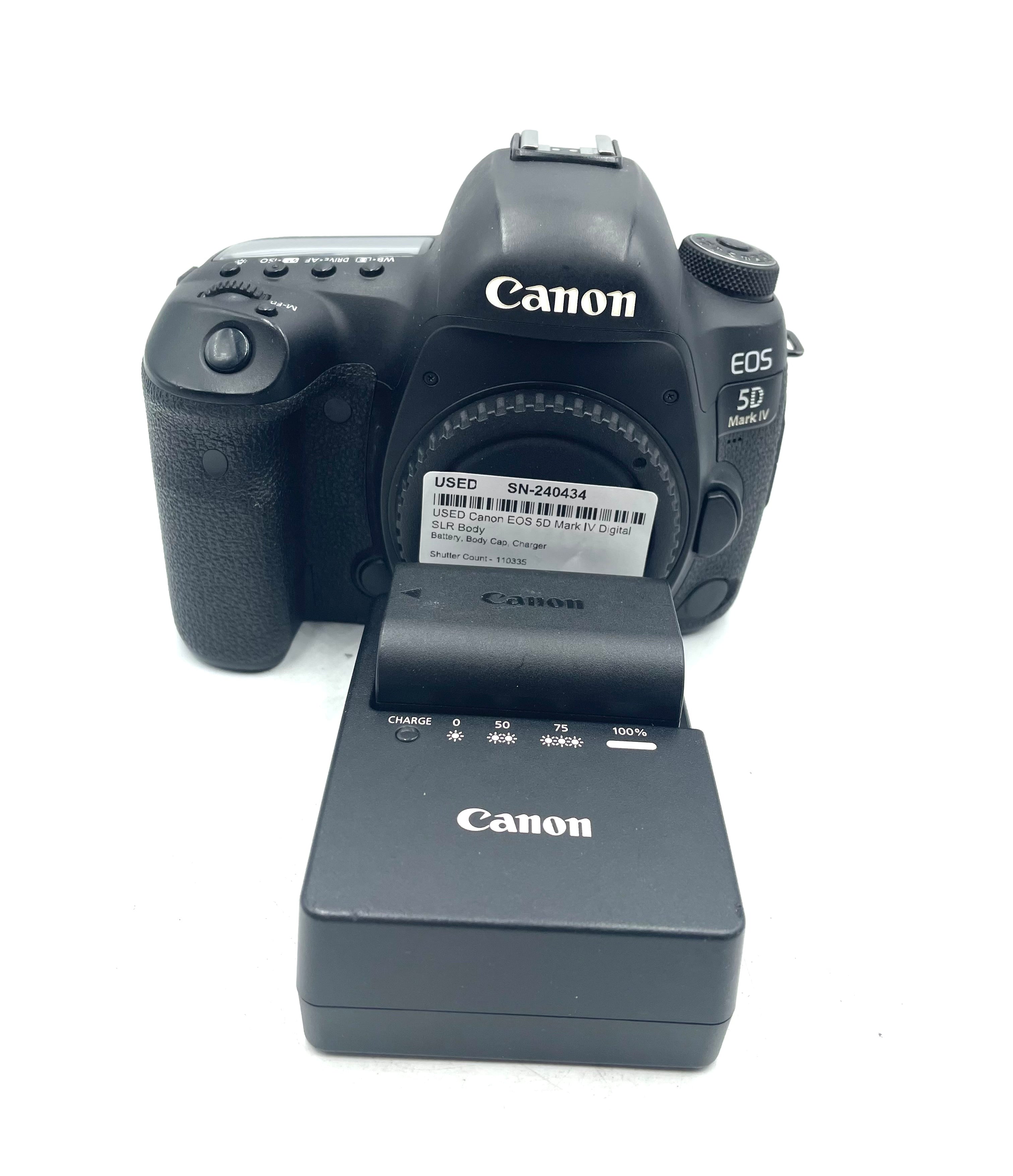 USED Canon EOS 5D Mark IV Digital SLR Body
