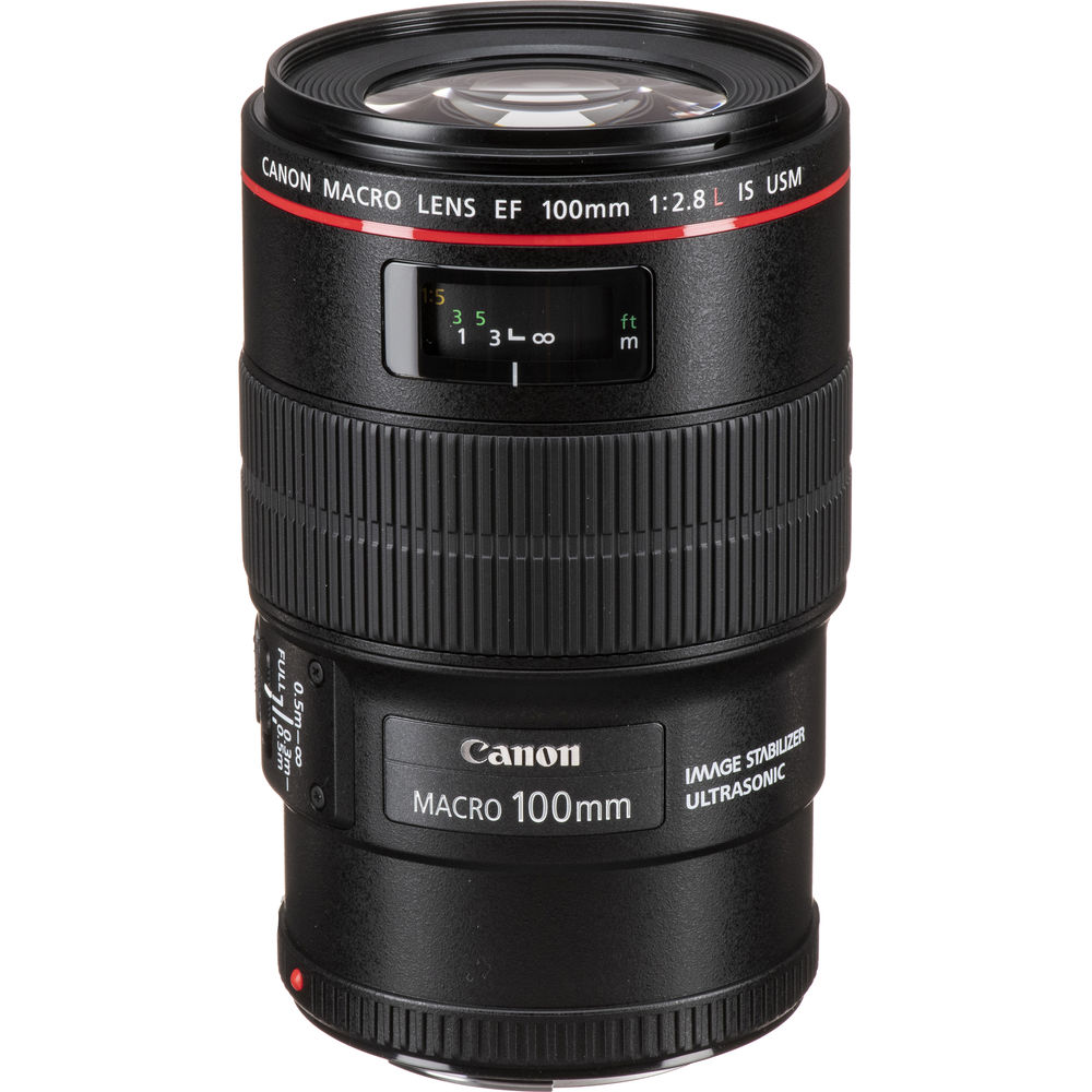 USED Canon 100mm F2.8 L IS USM Macro Lens