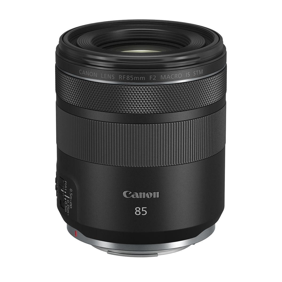 Used Canon RF 85mm F2 Macro IS STM Lens