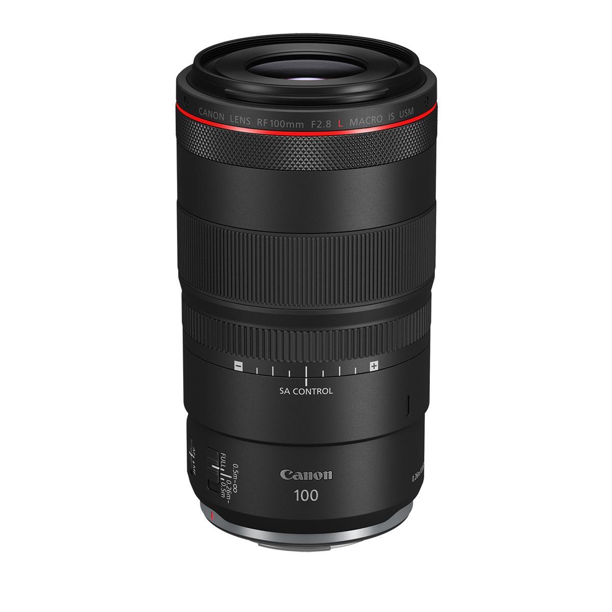 Used Canon RF 100mm F2.8 L MACRO IS USM Lens