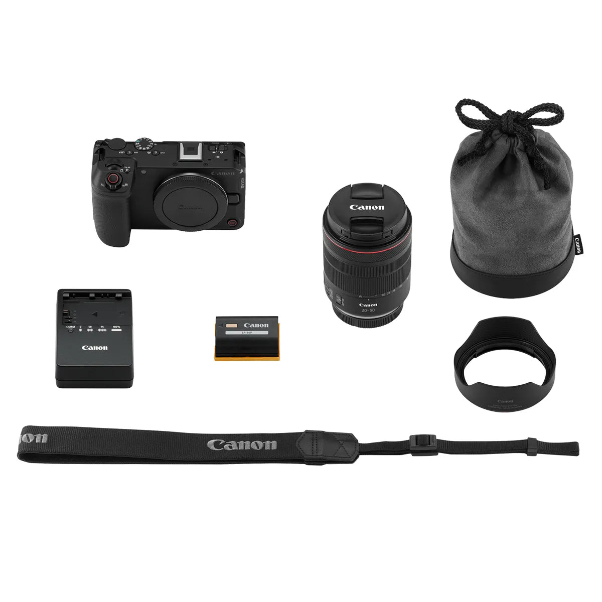 Canon EOS R6 V Mirrorless Camera with 20-50mm F4 L IS Lens