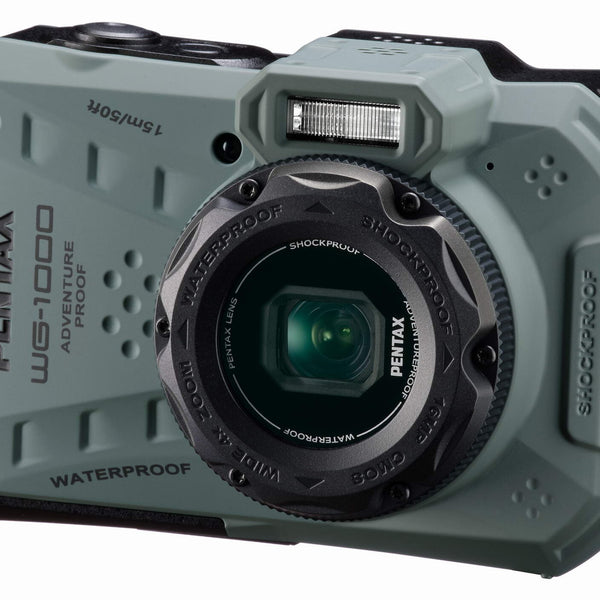 Ricoh PENTAX WG-1000 Digital Camera (Olive)