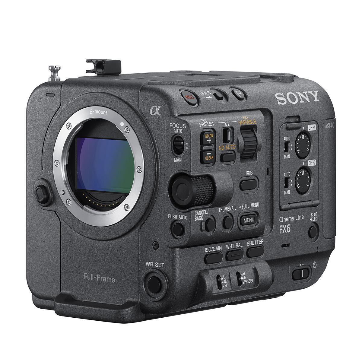 Used Sony FX6 Full-Frame Cinema Camera (Body Only)