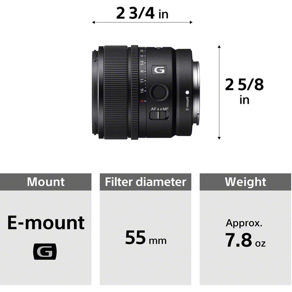 Sony E 15mm f1.4 G Lens
