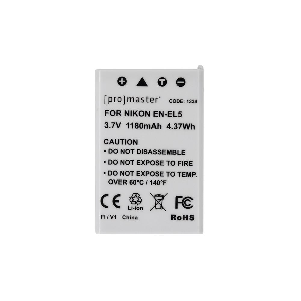 Promaster 1334 Li-ion Battery compatible with Nikon EN-EL5