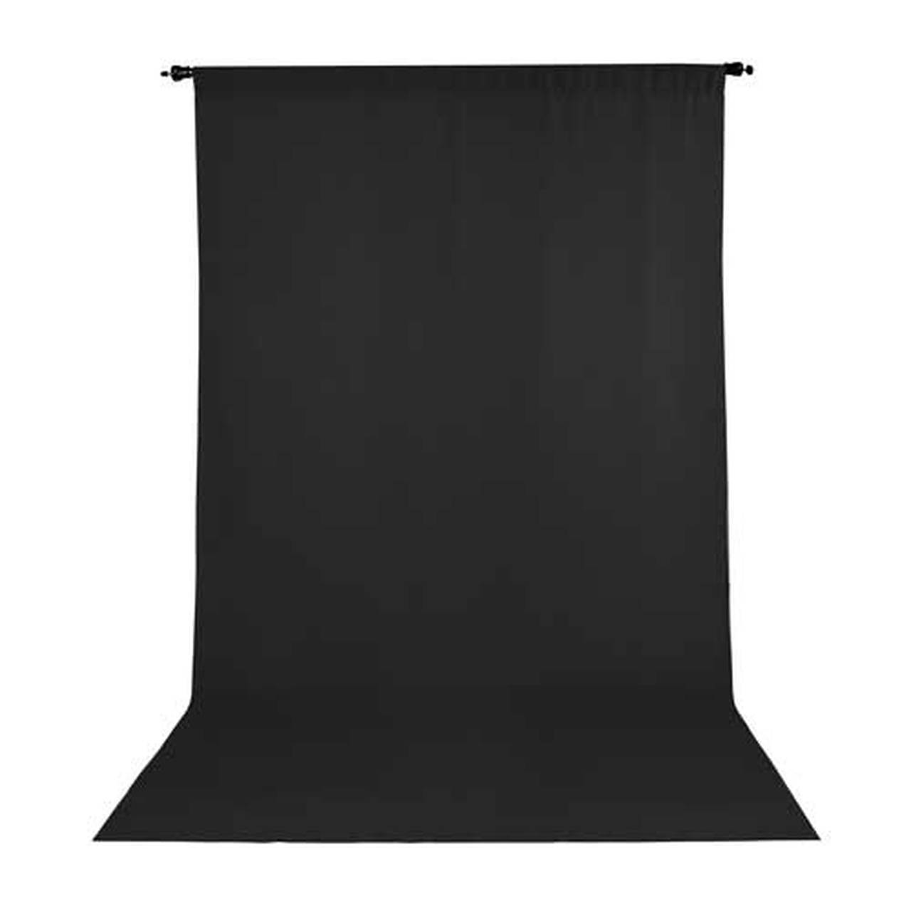 Promaster 2974 10'x20' Black Wrinkle Resistant Backdrop