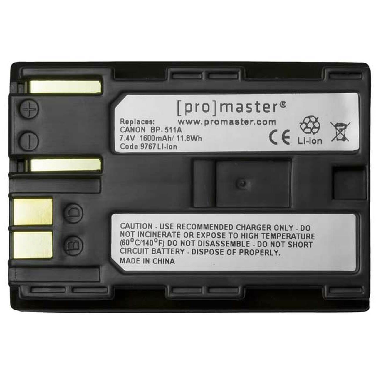 Promaster 9767  BP-511A Battery-Canon