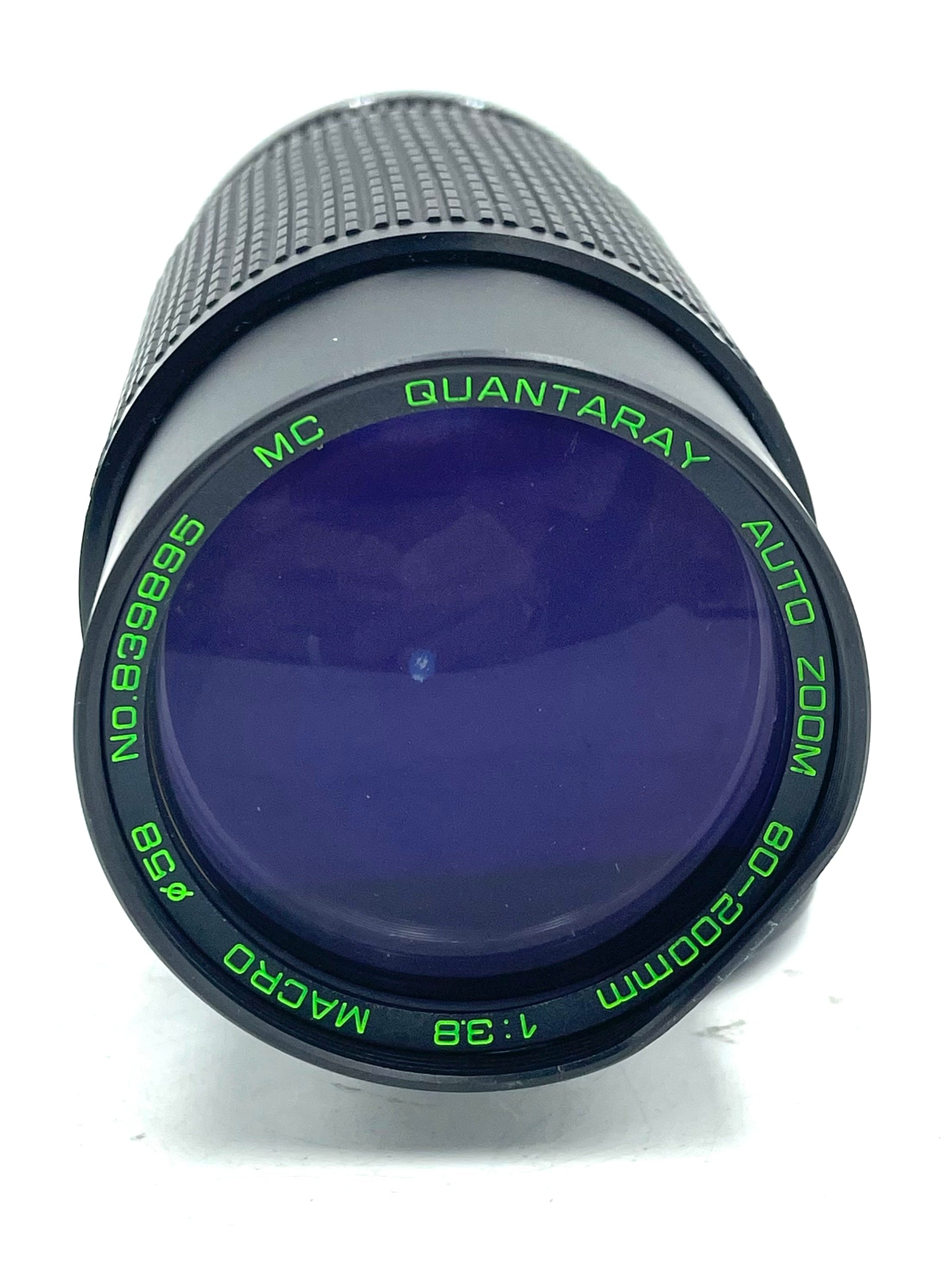 Quantaray 80-200mm f/3.8 Macro for Canon FD (0028)