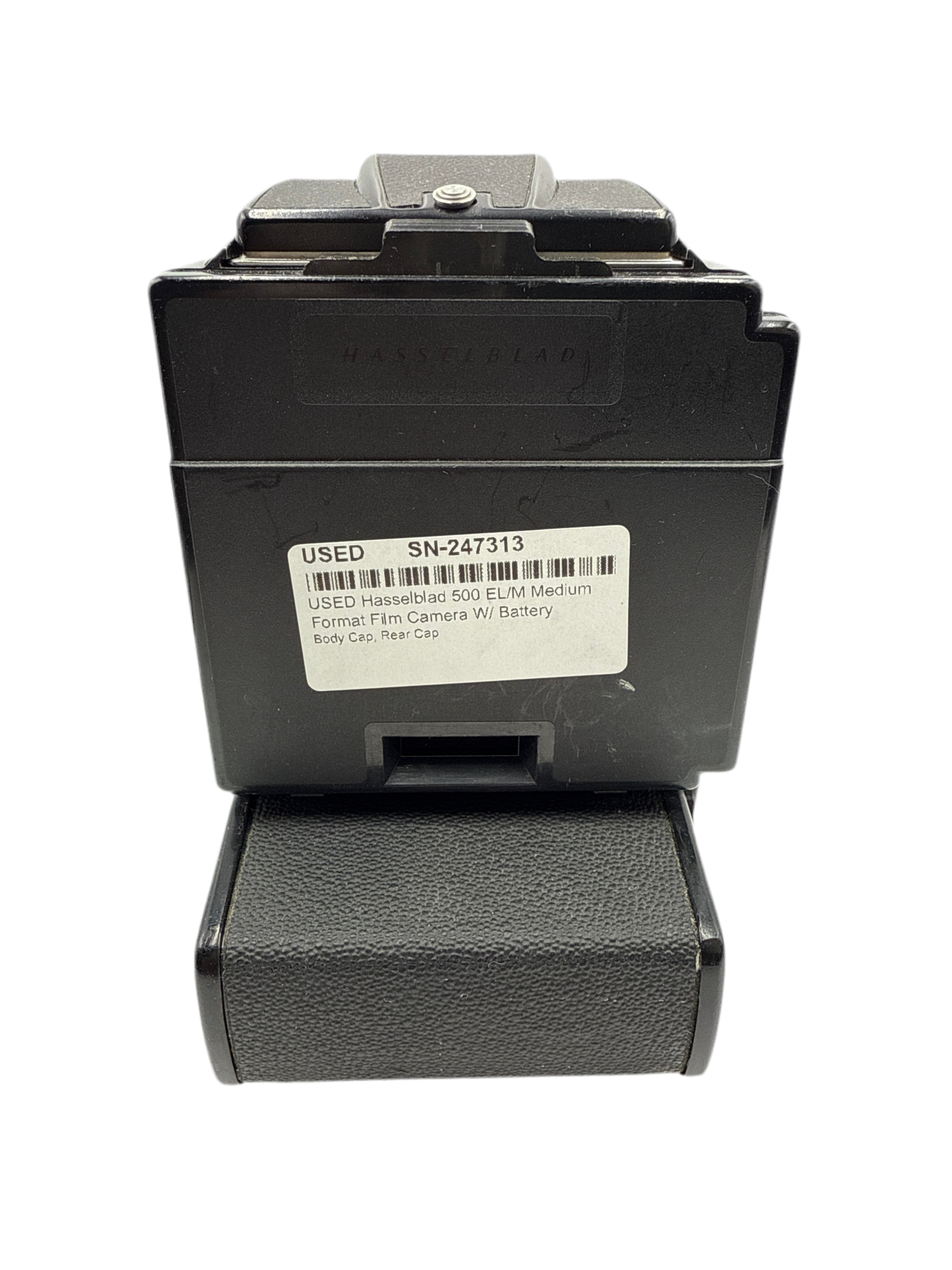 USED Hasselblad 500 EL/M Medium Format Film Camera W/ Battery Adapter