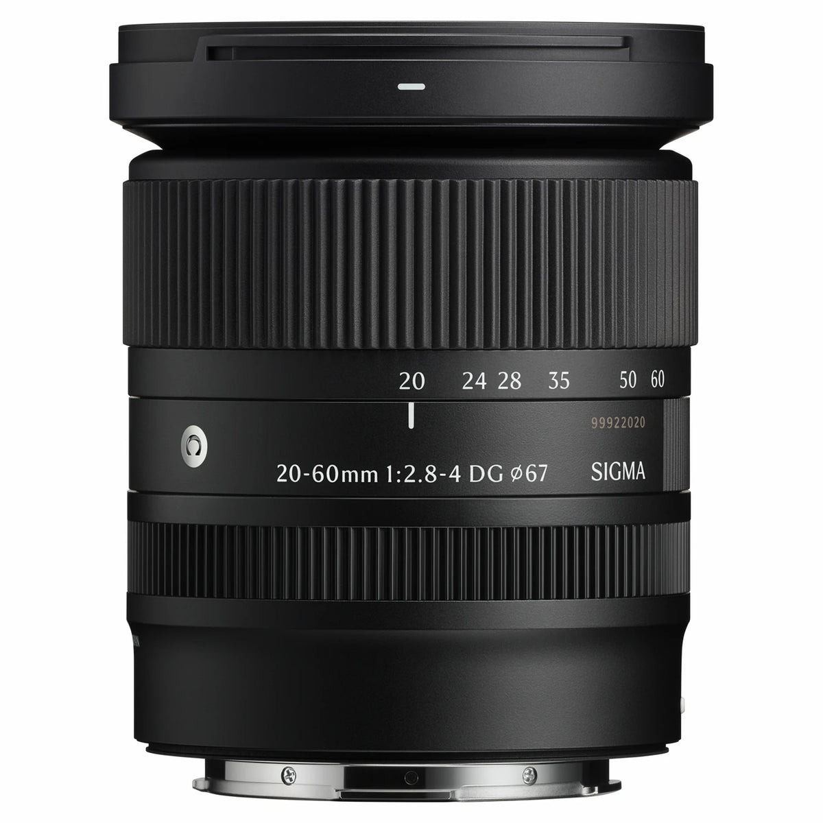 Sigma 20-60mm F2.8-4 DG Contemporary L-Mount lens without hood