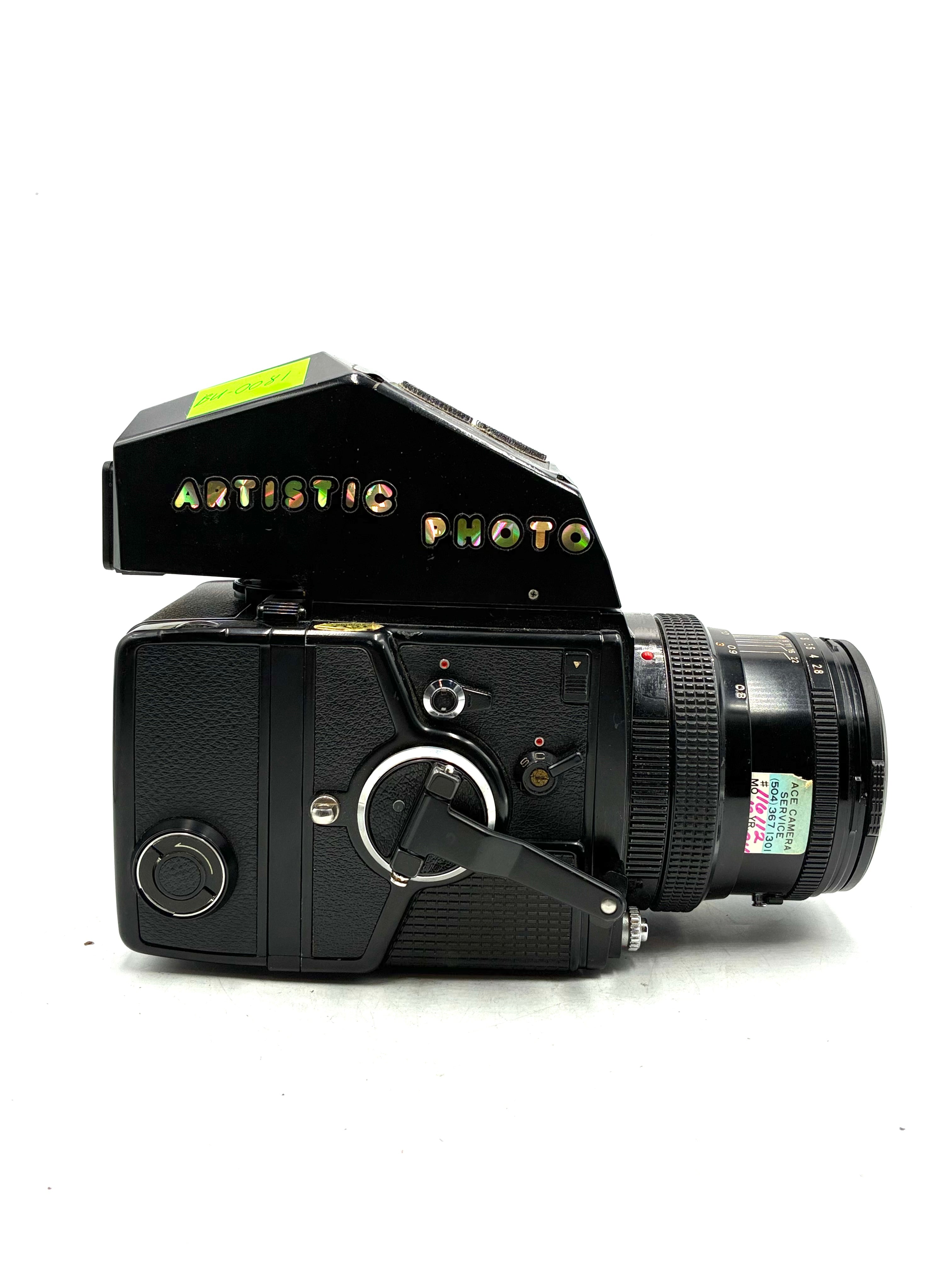 Zenza Bronica SQ-A w/ 80mm f/2.8,120 6x6 Back & Prism Finder - AS-IS/PARTS (READ) (0081)