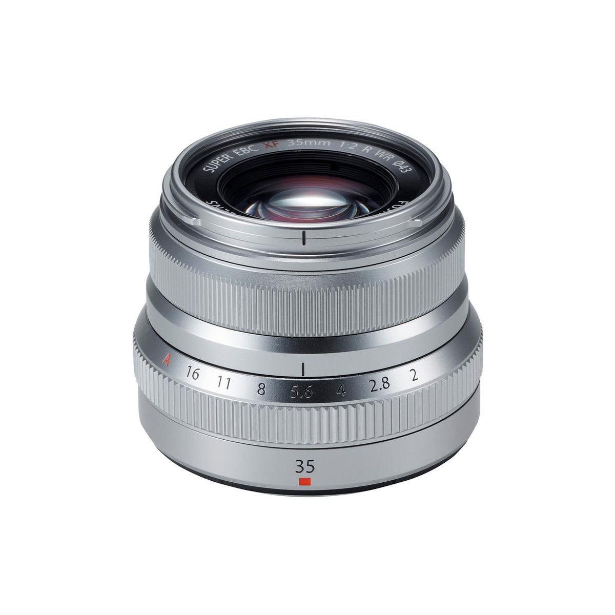 FUJIFILM XF 35mm f/2 R WR Lens (Silver)