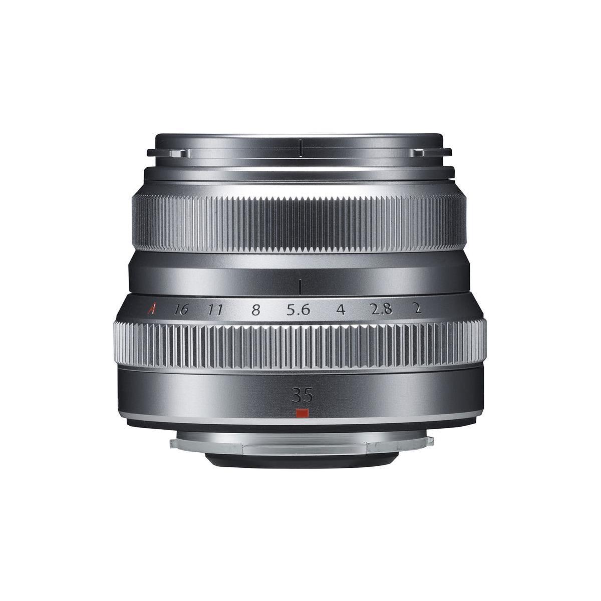 FUJIFILM XF 35mm f/2 R WR Lens (Silver)