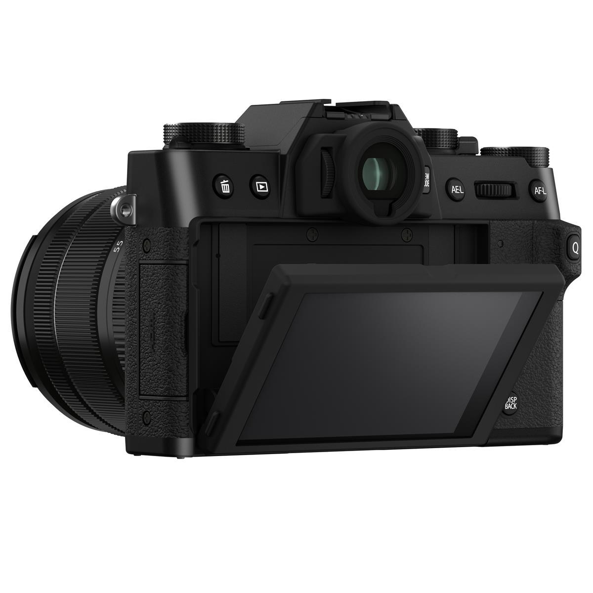 Fujifilm X-T30 II Mirrorless Camera Body with XF 18-55mm Lens Kit (Bla