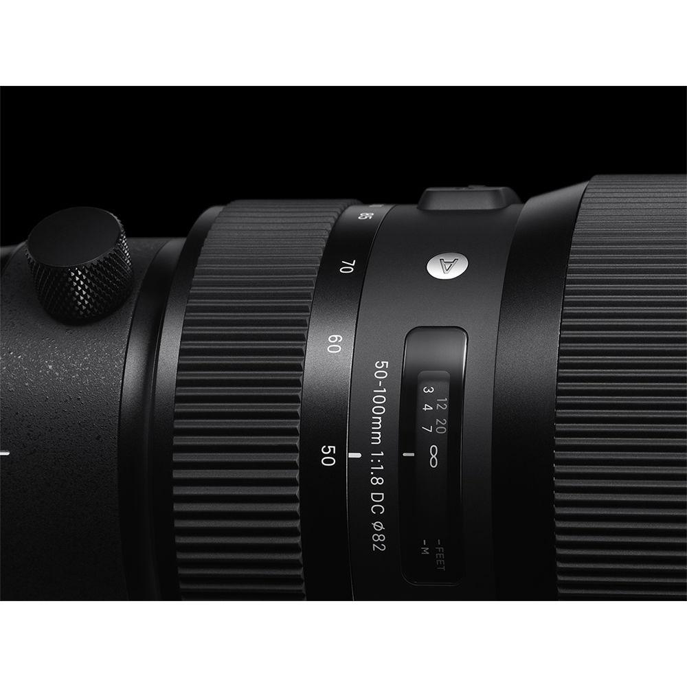 Sigma 50-100mm F1.8 DC Lens for Nikon
