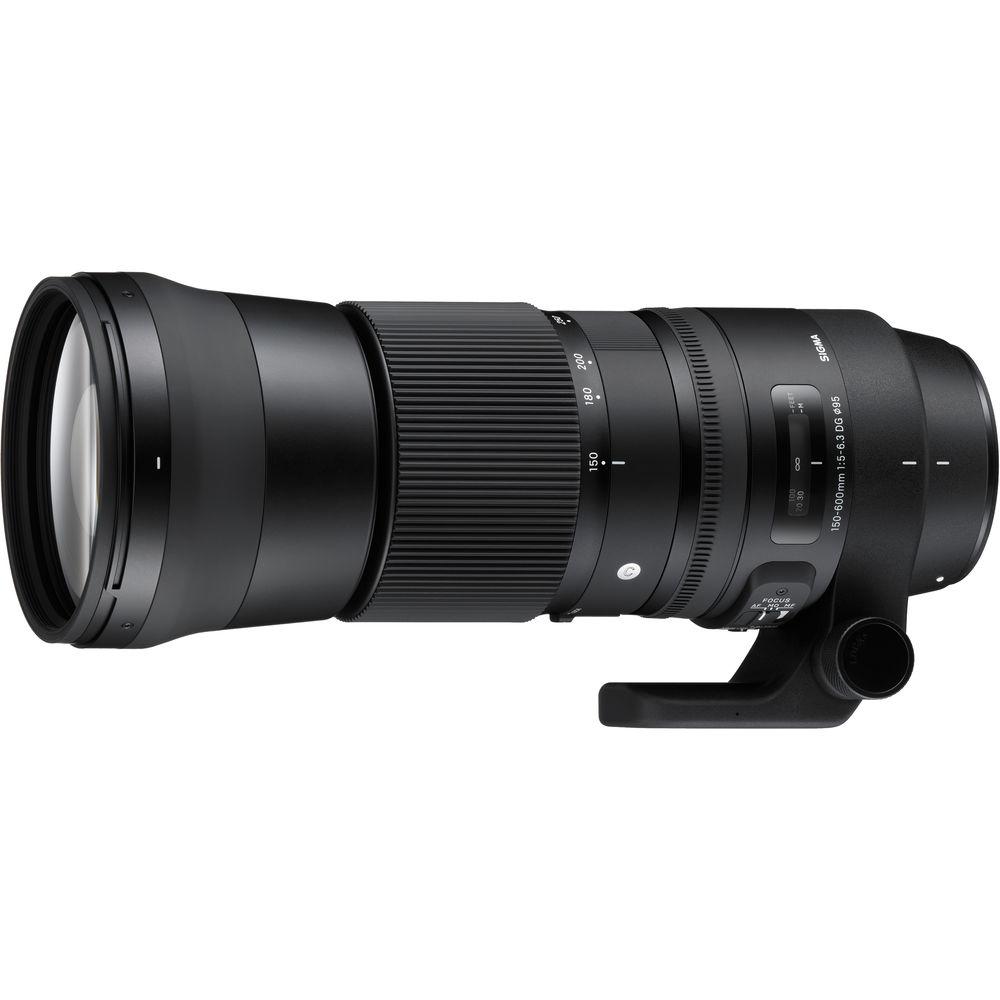 USED Sigma 150-600mm f/5-6.3 DG OS HSM Contemporary Lens for Canon EF
