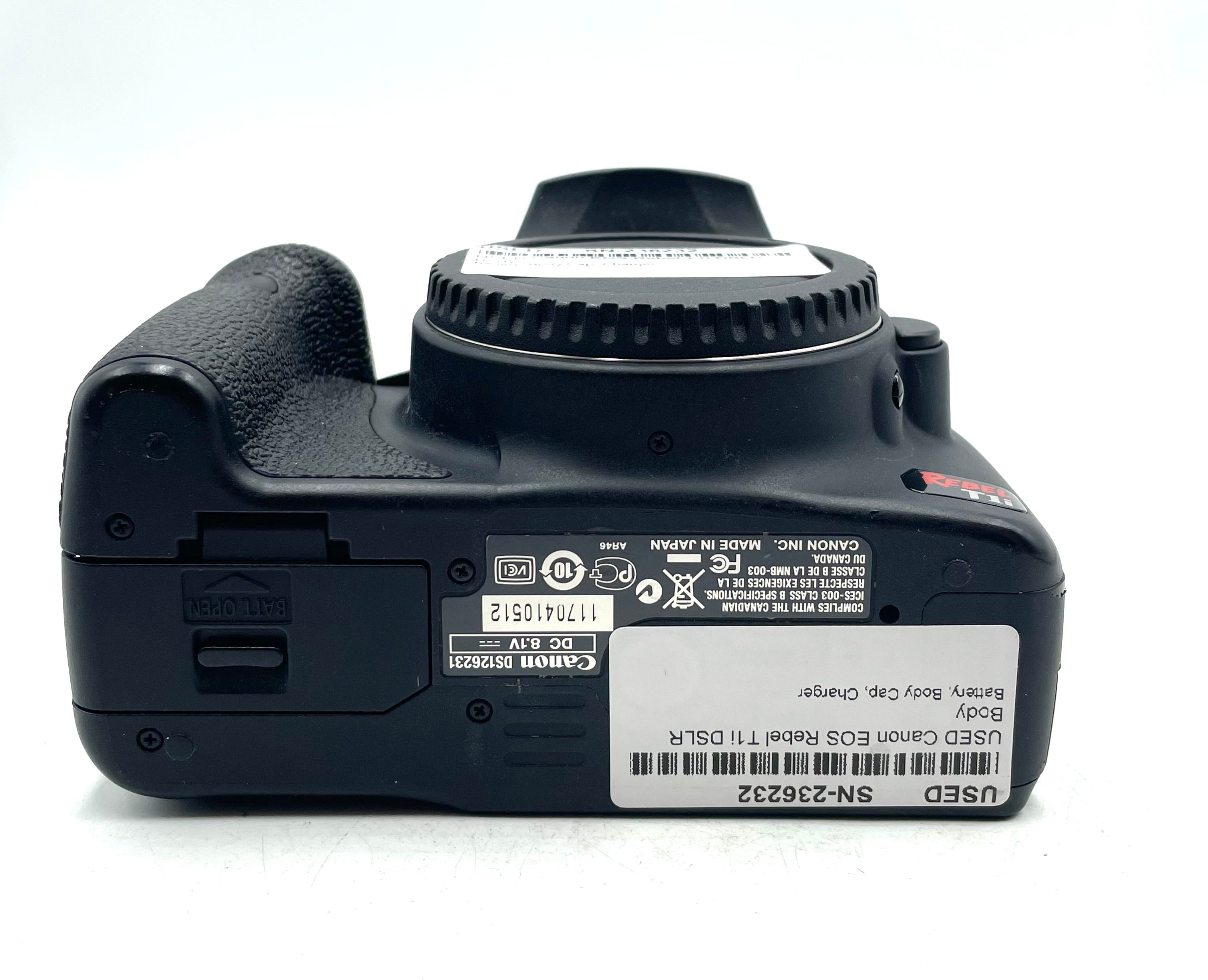 USED Canon EOS Rebel T1i DSLR Body