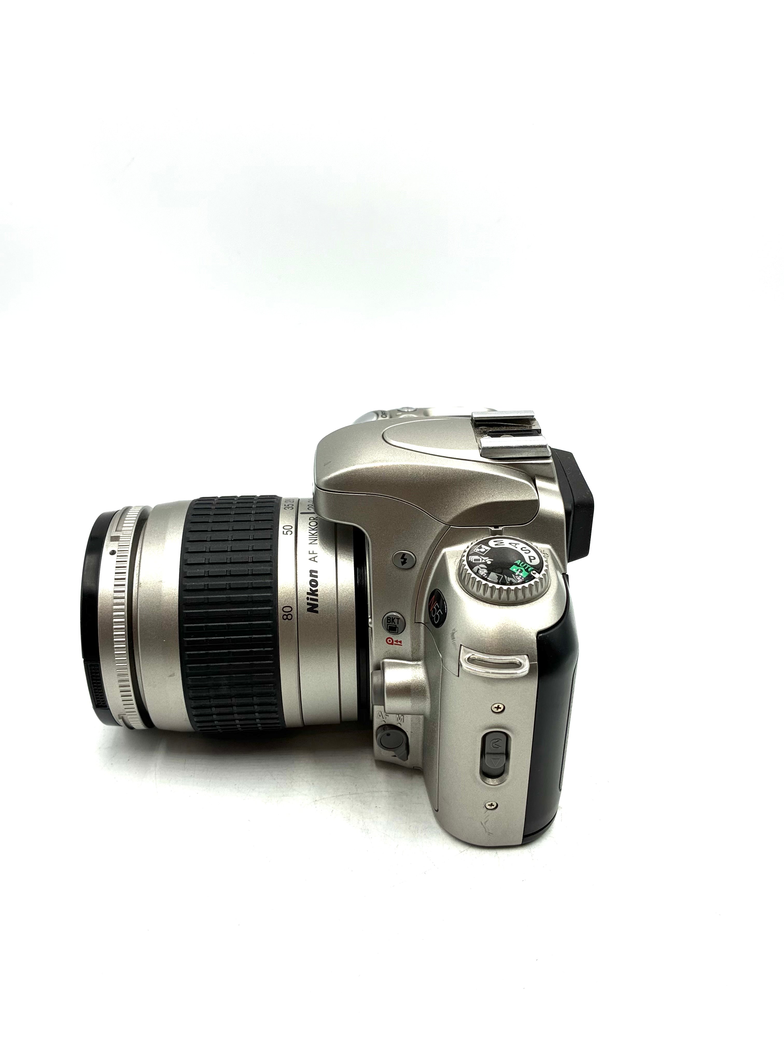 USED Nikon N55 Film SLR W/ 28-80mm Lens