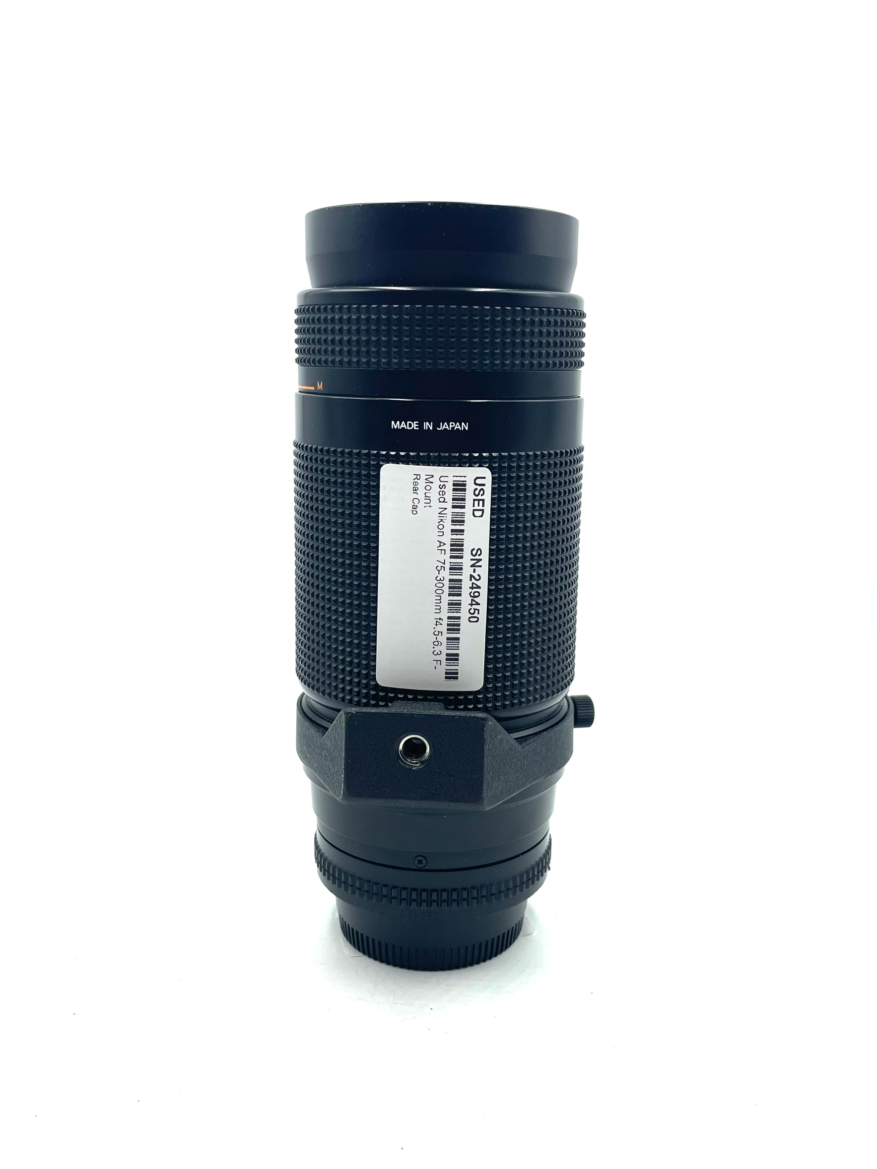 Used Nikon 75-300mm f4.5-6.3 AF (F-Mount)
