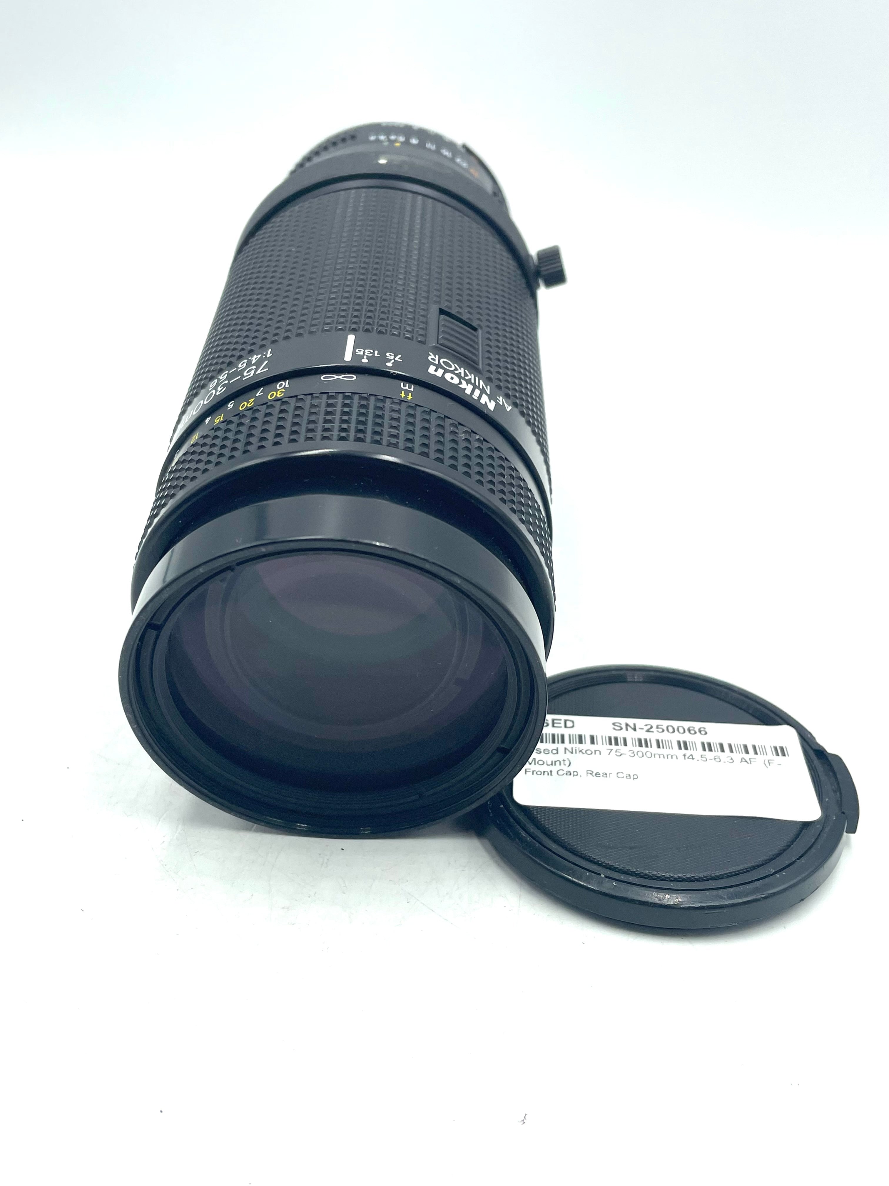 Used Nikon 75-300mm f4.5-6.3 AF (F-Mount)