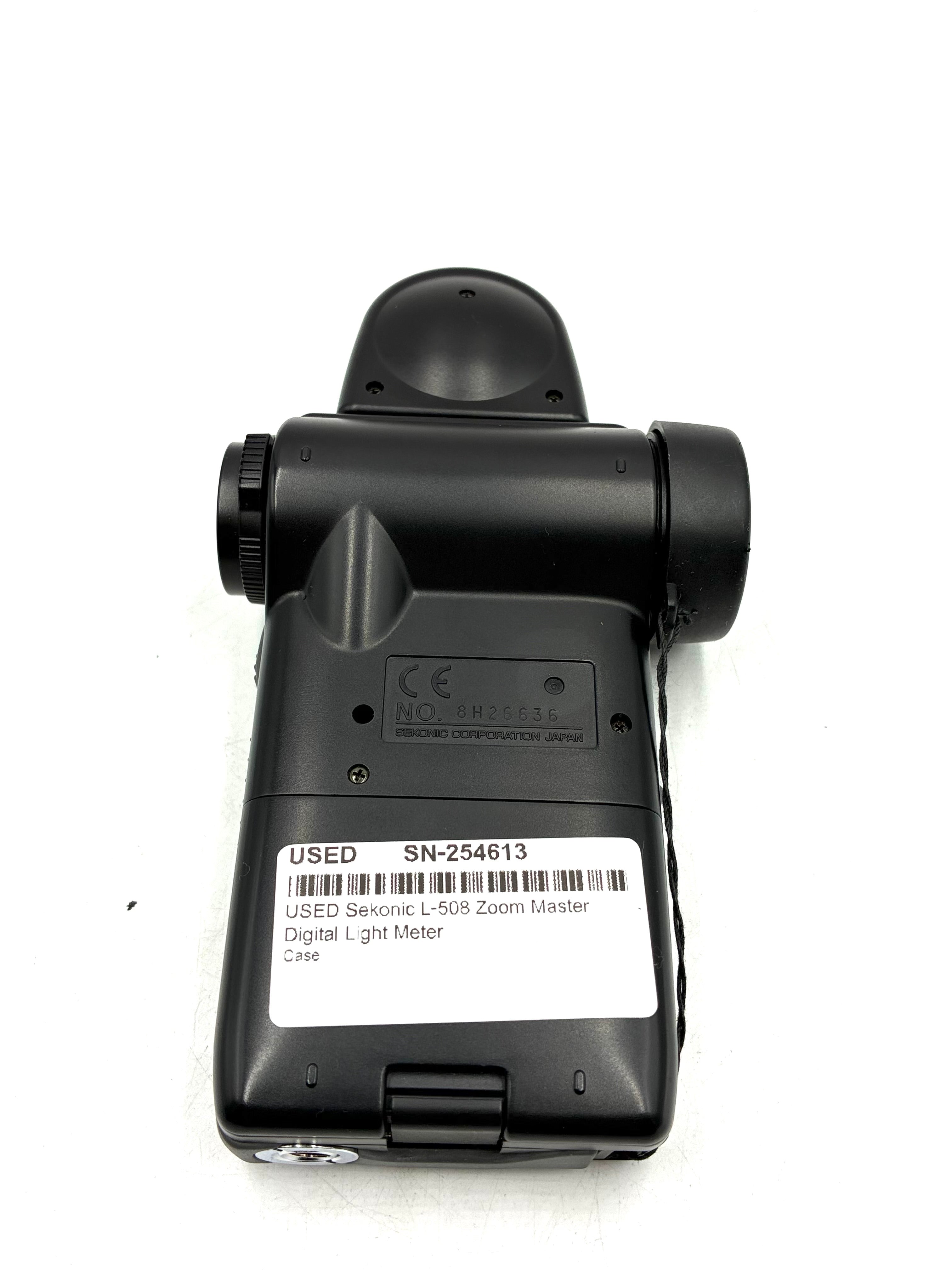 USED Sekonic L-508 Zoom Master Digital Light Meter