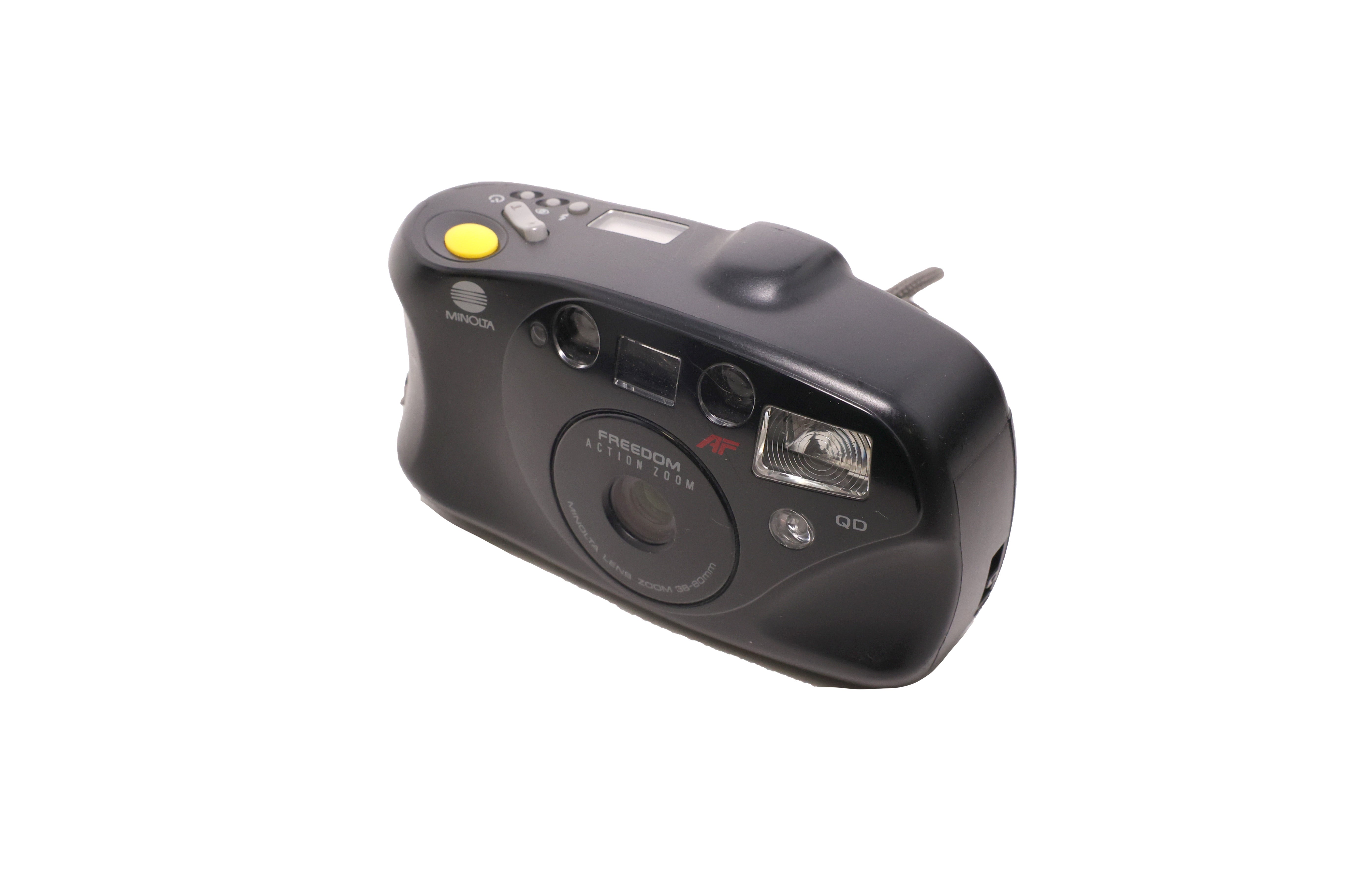 USED Minolta Freedom Action Zoom 35mm film point & shoot