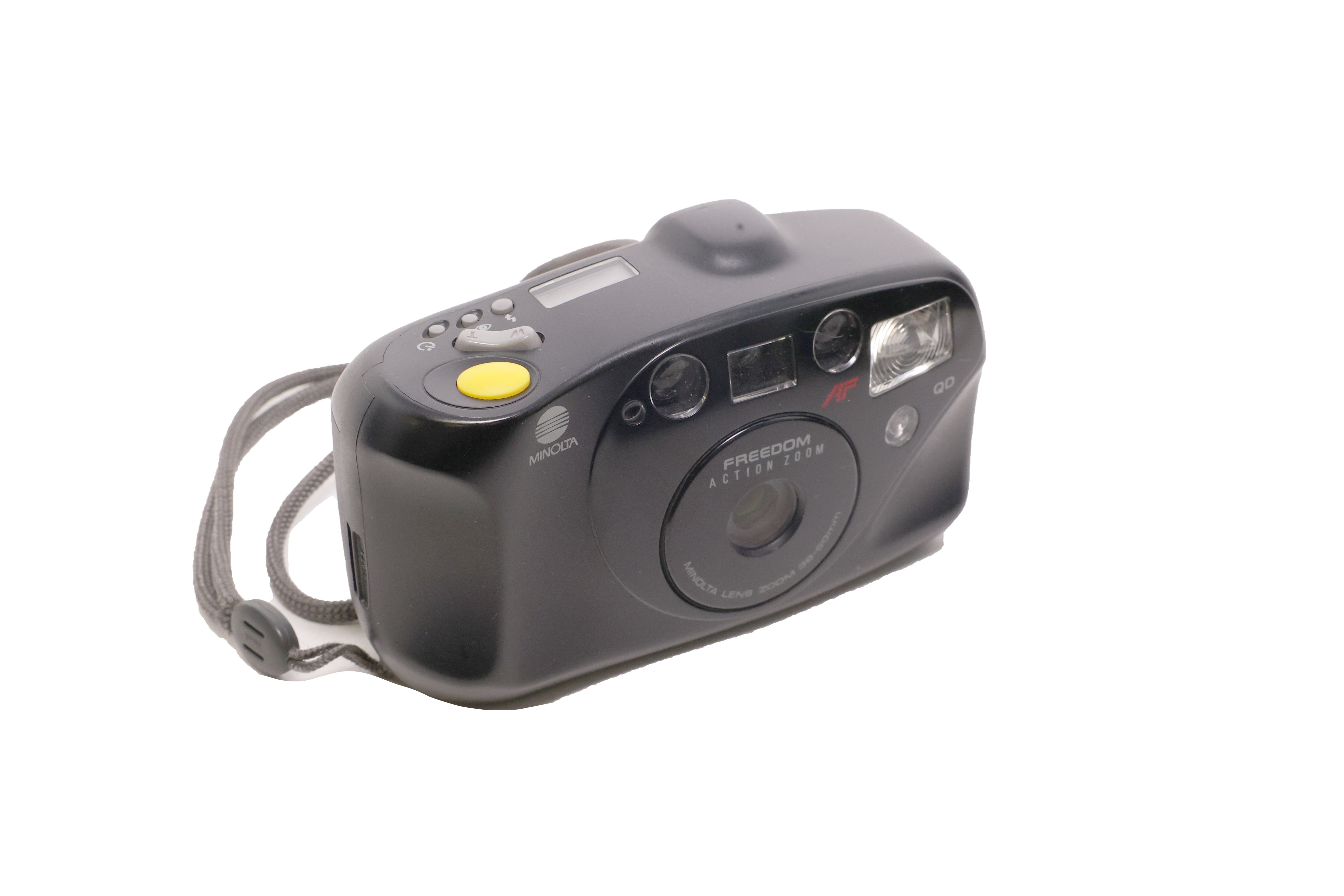 USED Minolta Freedom Action Zoom 35mm film point & shoot