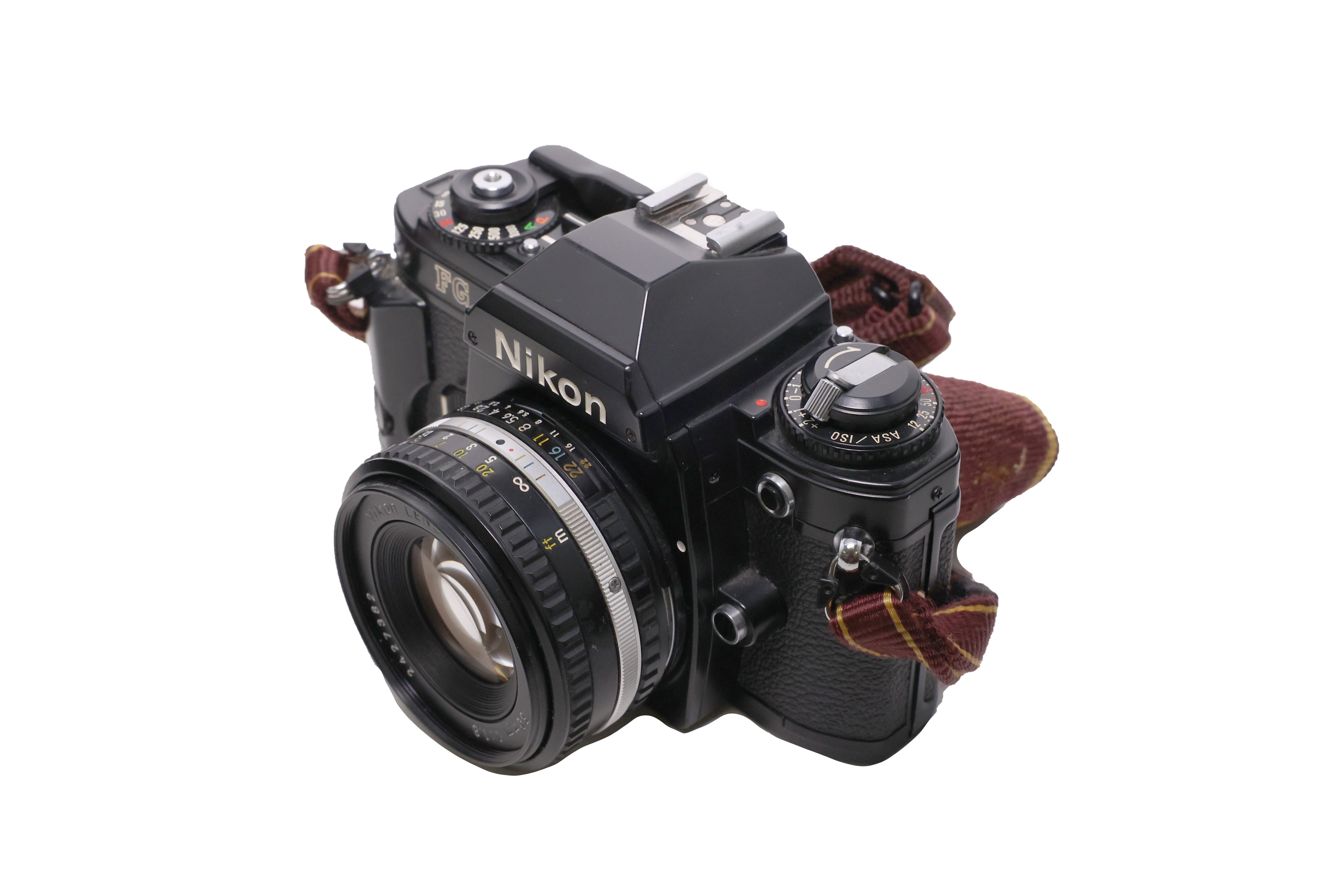 USED Nikon FG w/ 50mm f1.8 Series E lens
