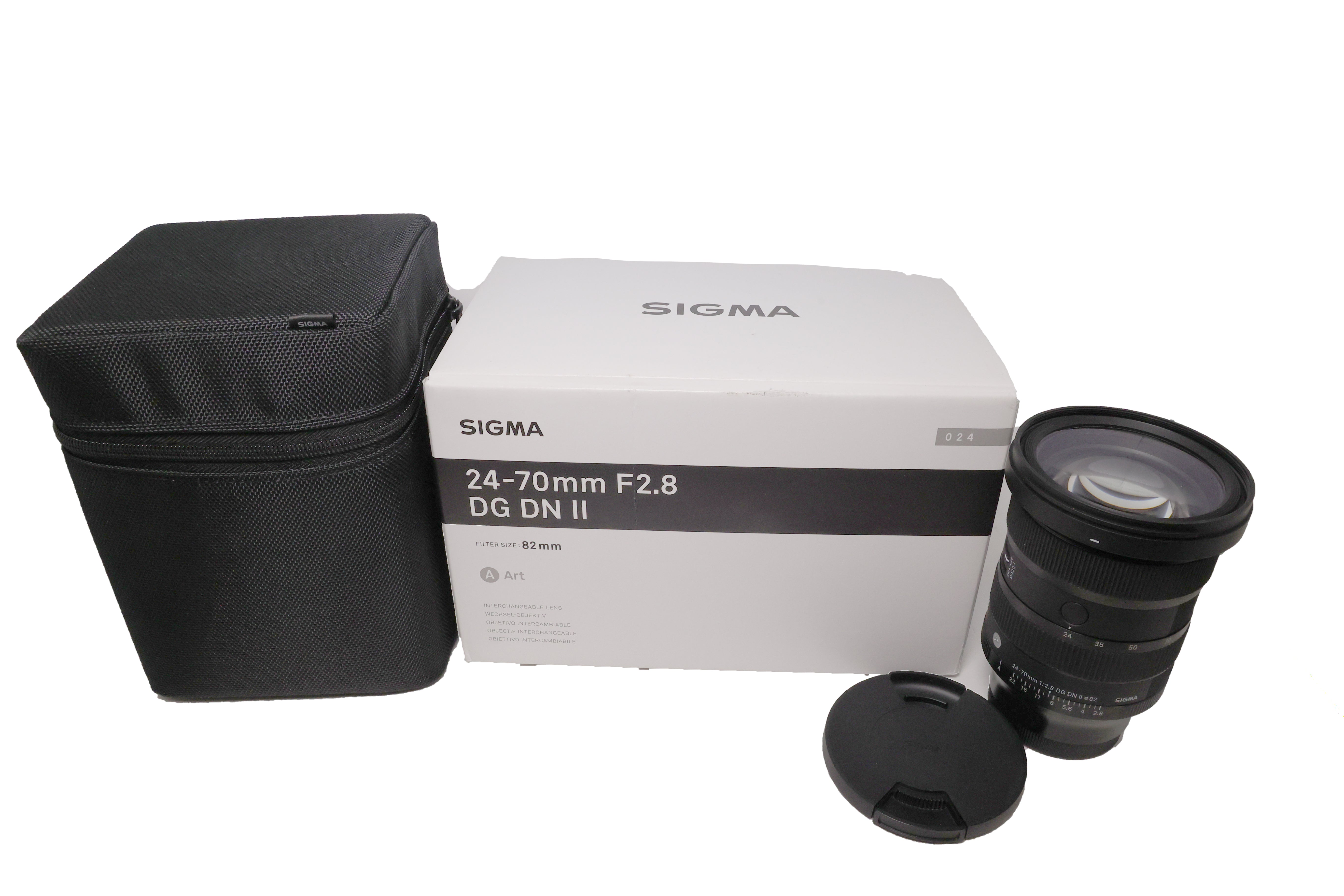 Used Sigma 24-70mm F2.8 DG DN II Art Lens for Sony E (Version 2)