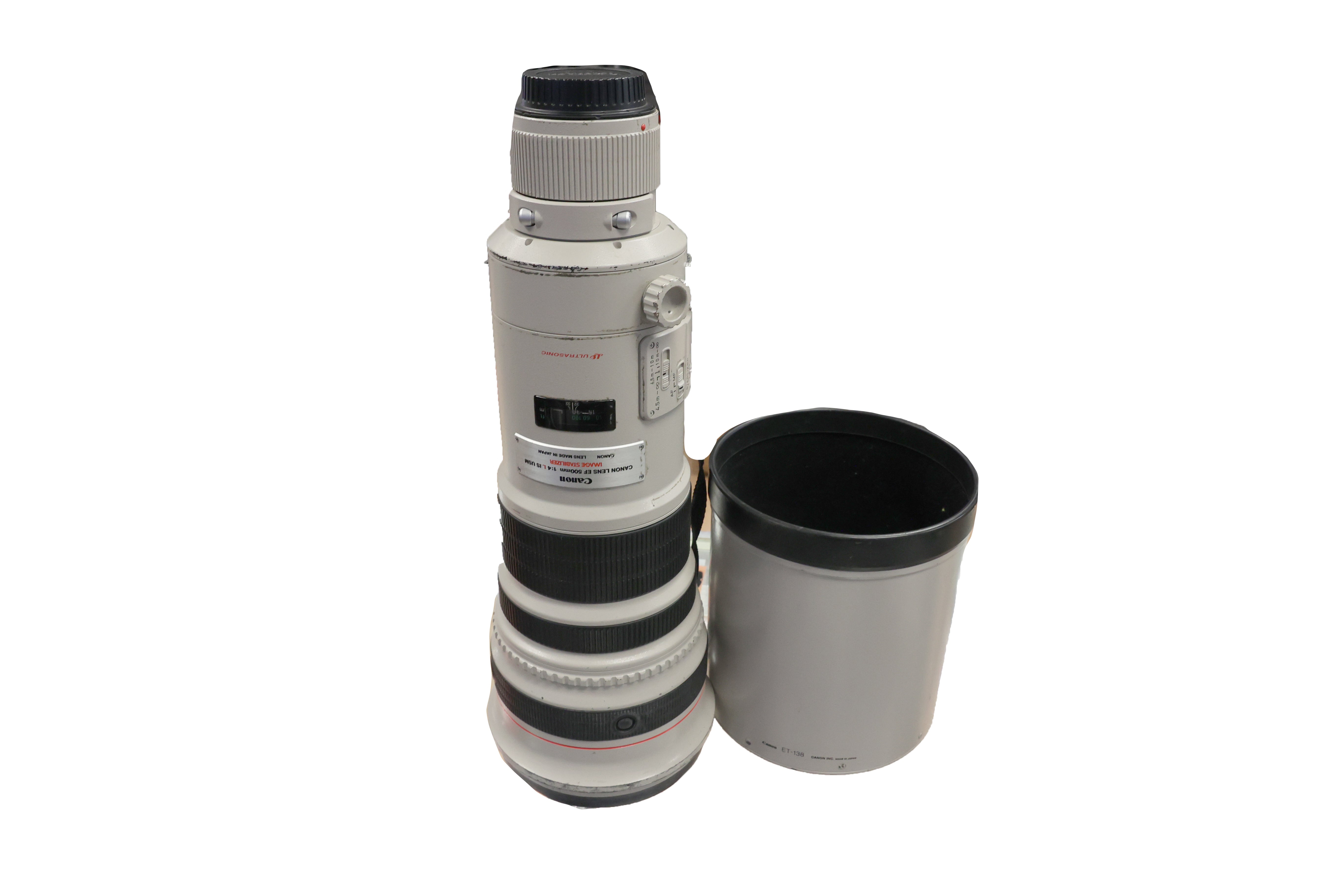 Used Canon 500mm F4 L IS USM EF Lens