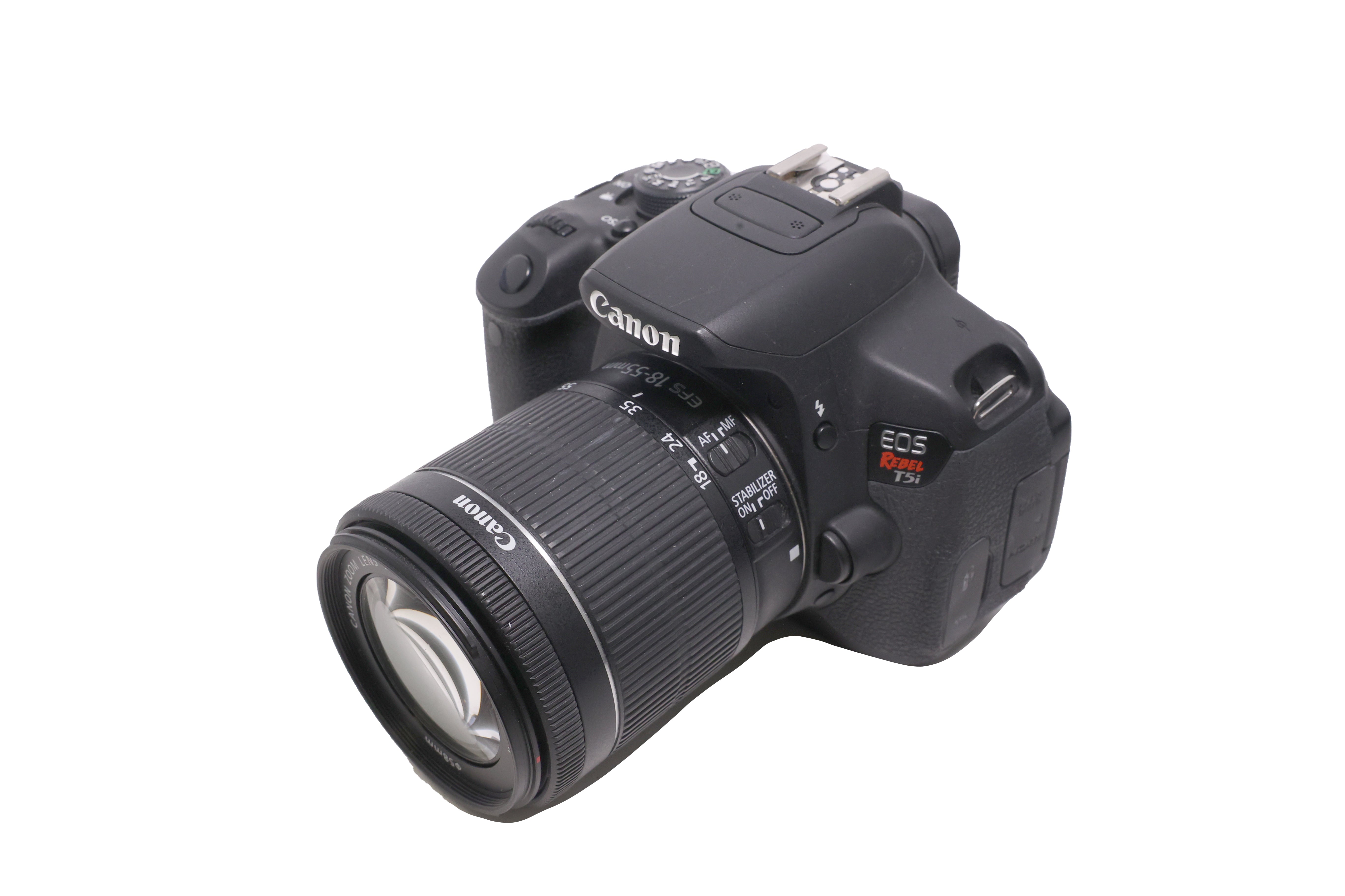 USED Canon EOS Digital Rebel T5i DSLR Camera w/ 18-55mm STM Lens