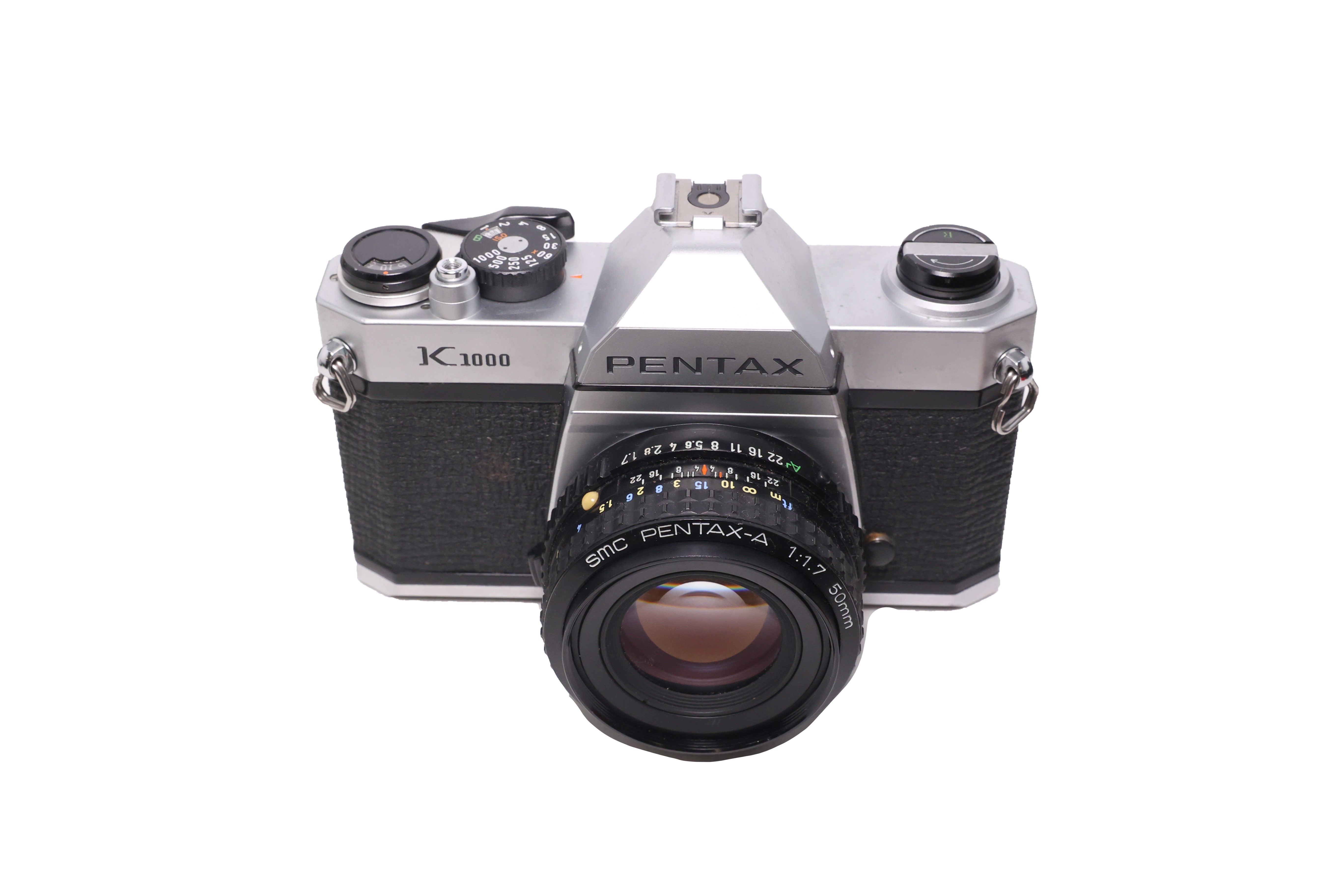 USED Pentax K1000 w/ 50mm f1.7