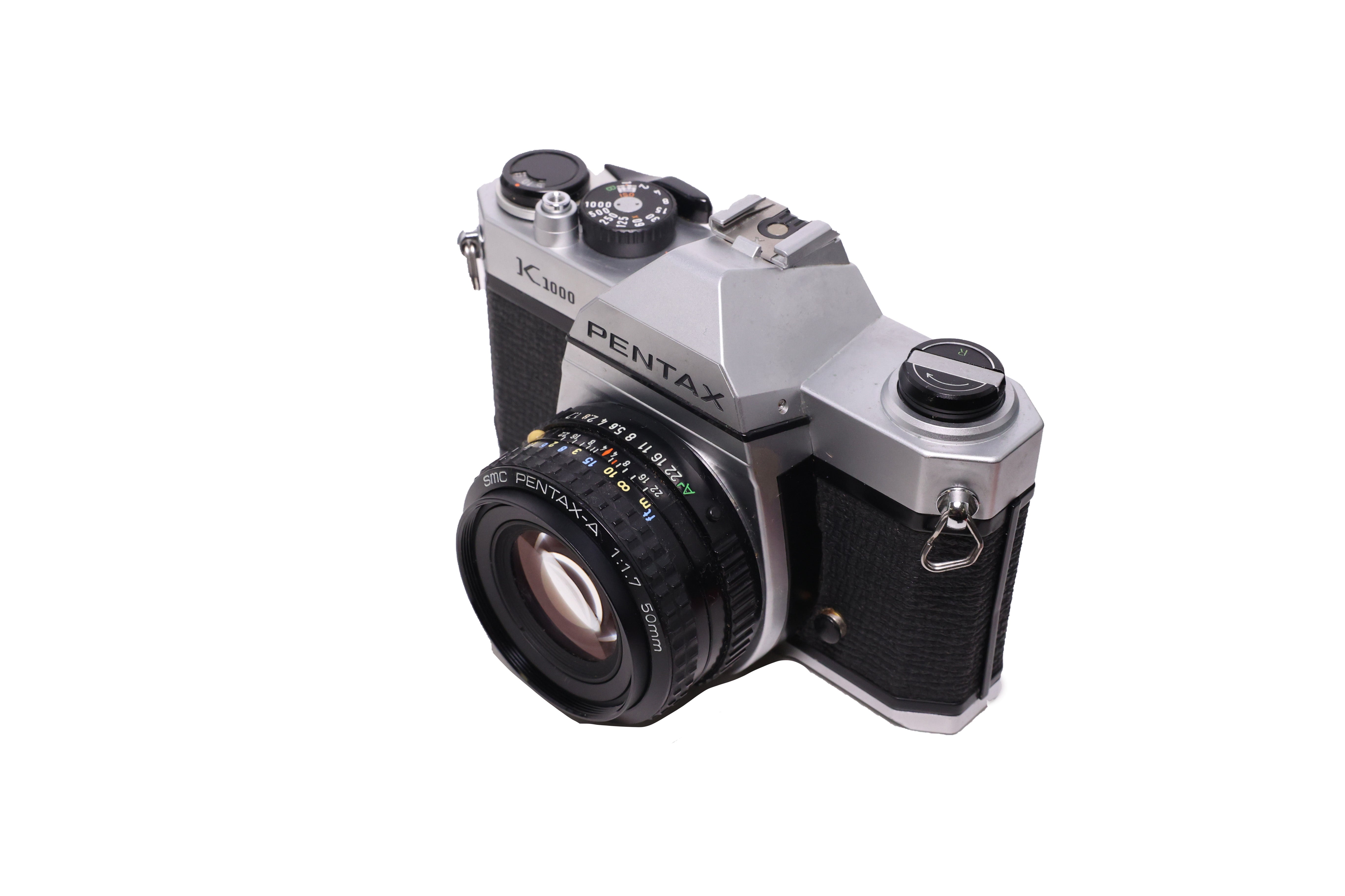 USED Pentax K1000 w/ 50mm f1.7