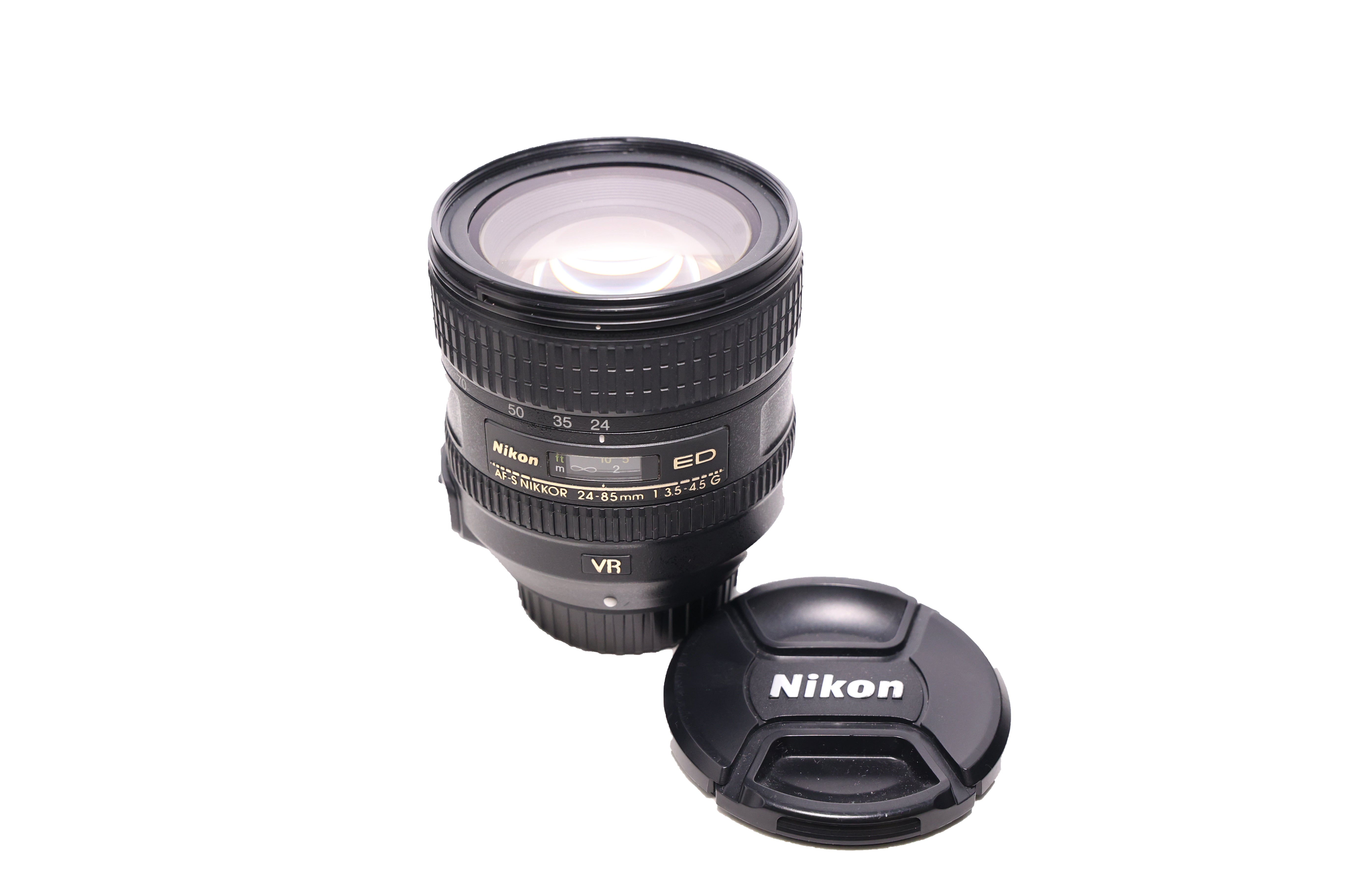 USED Nikon 24-85mm F3.5-4.5 AF-S G VR Lens