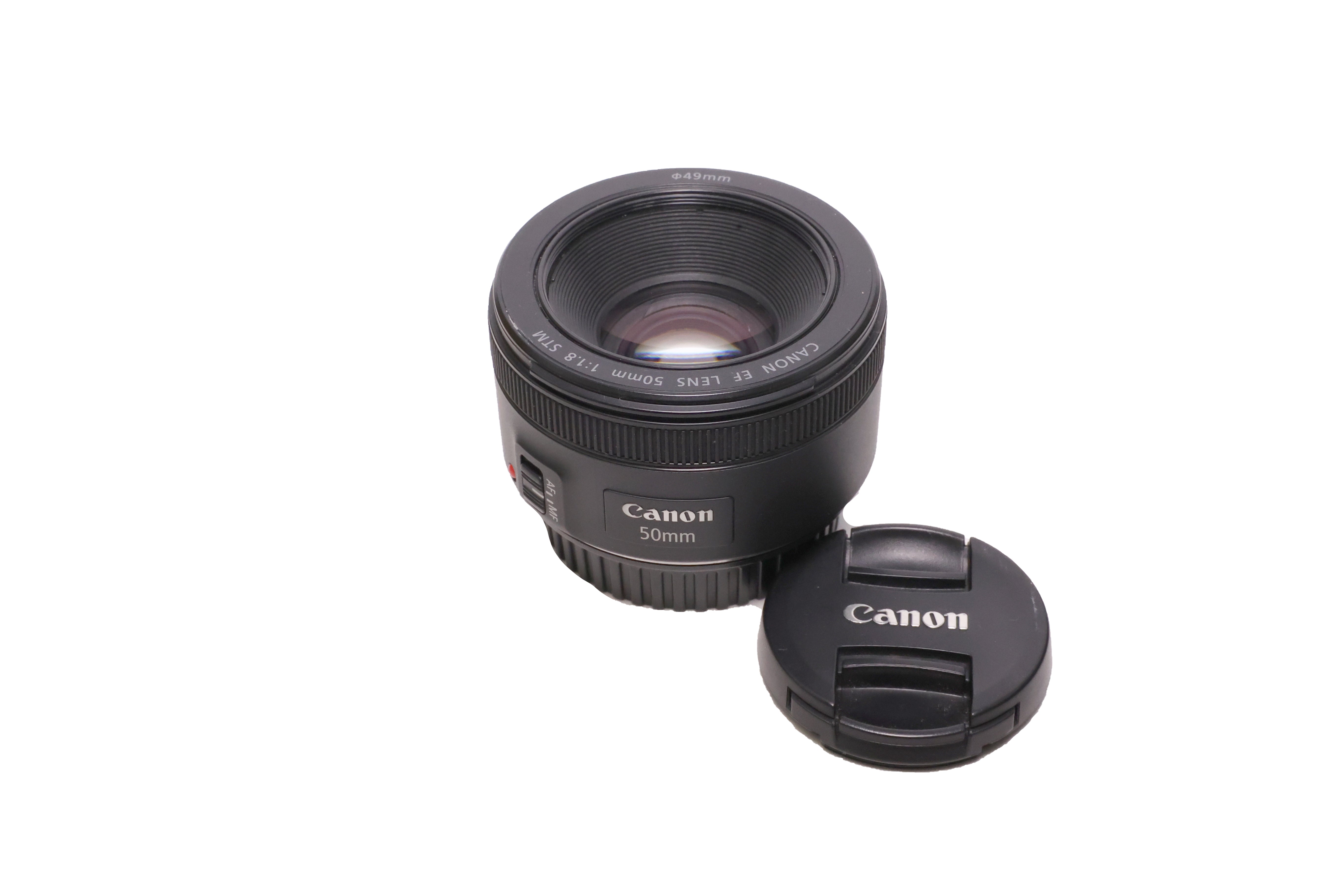 USED Canon EF 50mm f1.8 STM Lens
