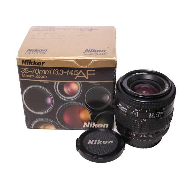 USED Nikon 35-70mm f3.3-4.5 AF Lens