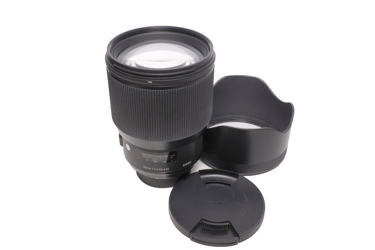 USED Sigma 85mm f/1.4 DG HSM Art Lens for Nikon