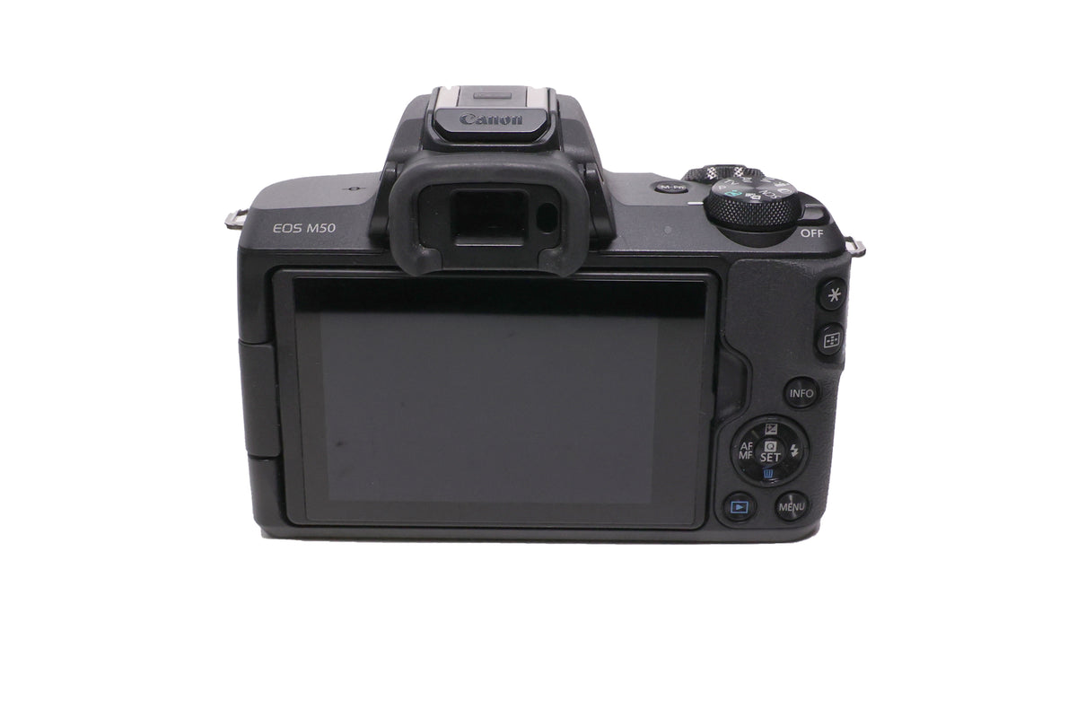 USED Canon EOS M50 w/15-45 IS STM