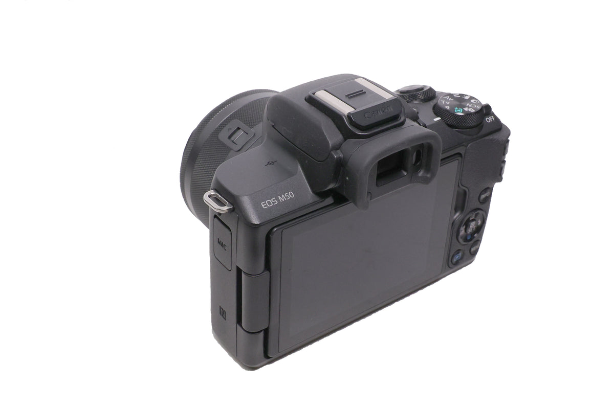 USED Canon EOS M50 w/15-45 IS STM