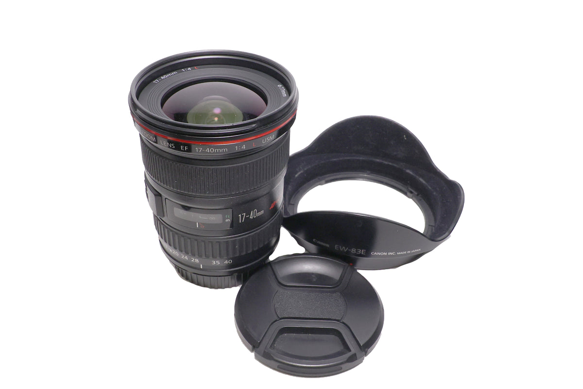USED Canon 17-40mm F4 L USM Lens