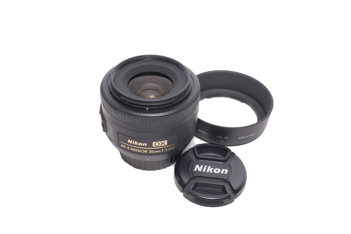 USED Nikon 35mm f1.8 AF-S DX G Lens