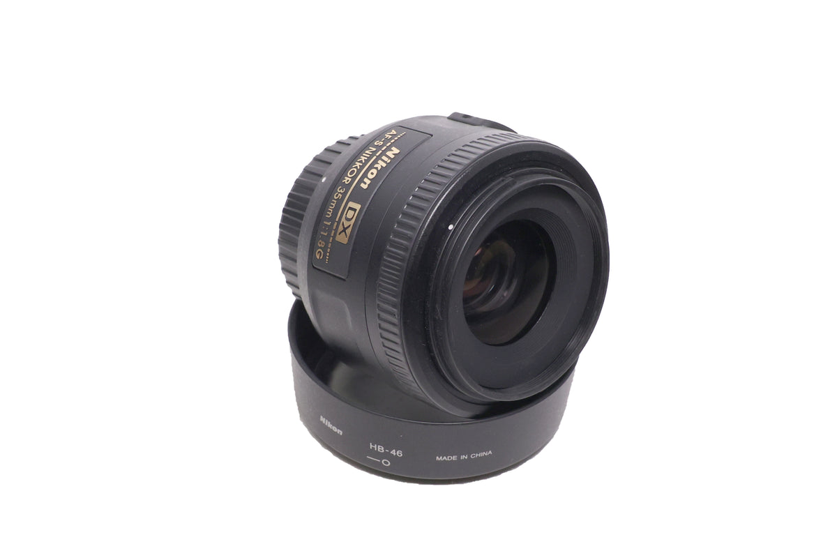 USED Nikon 35mm f1.8 AF-S DX G Lens
