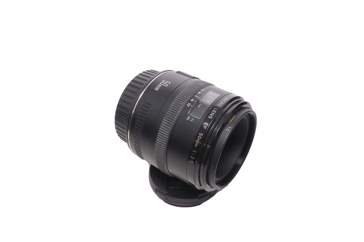 USED Canon 50mm F2.5 EF Macro Lens