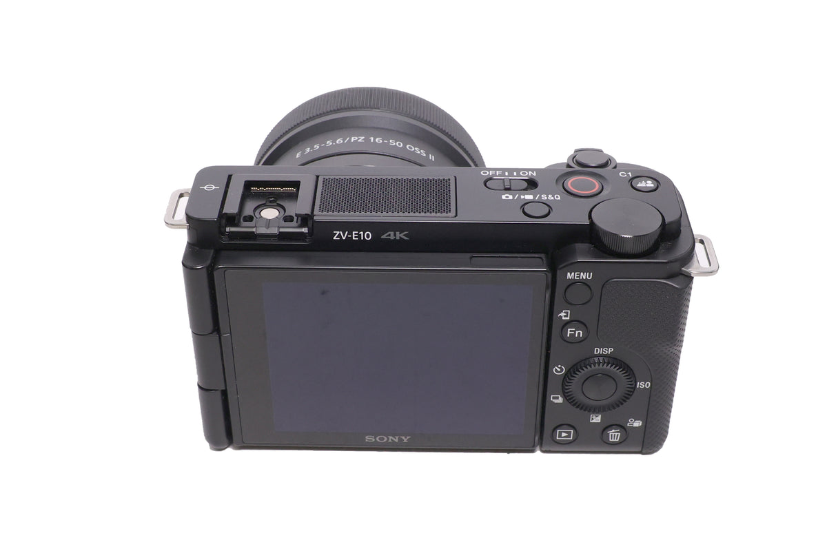 Used Sony Alpha ZV-E10 Camera with 16-50mm Lens Kit - Black