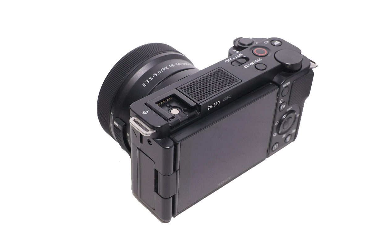 Used Sony Alpha ZV-E10 Camera with 16-50mm Lens Kit - Black
